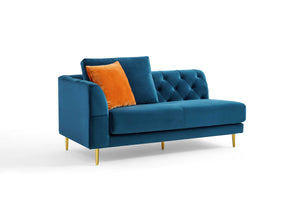 Rubeza Cricket 2+Seater/Chaise - Dark Blue