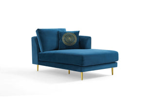 Rubeza Cricket 2+Seater/Chaise - Dark Blue