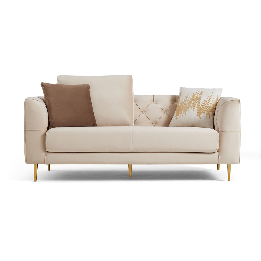 Rubeza Cricket 2 Seater Sofa - Warm Sand