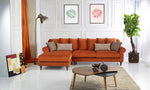 Rubeza Paula Chaise/2+Seater - Burnt Orange