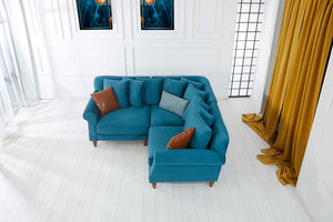 Rubeza Paula 1+Seater/Corner/1+Seater - Ocean Green