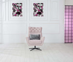 Rubeza Piera Armchair - Taffy Pink