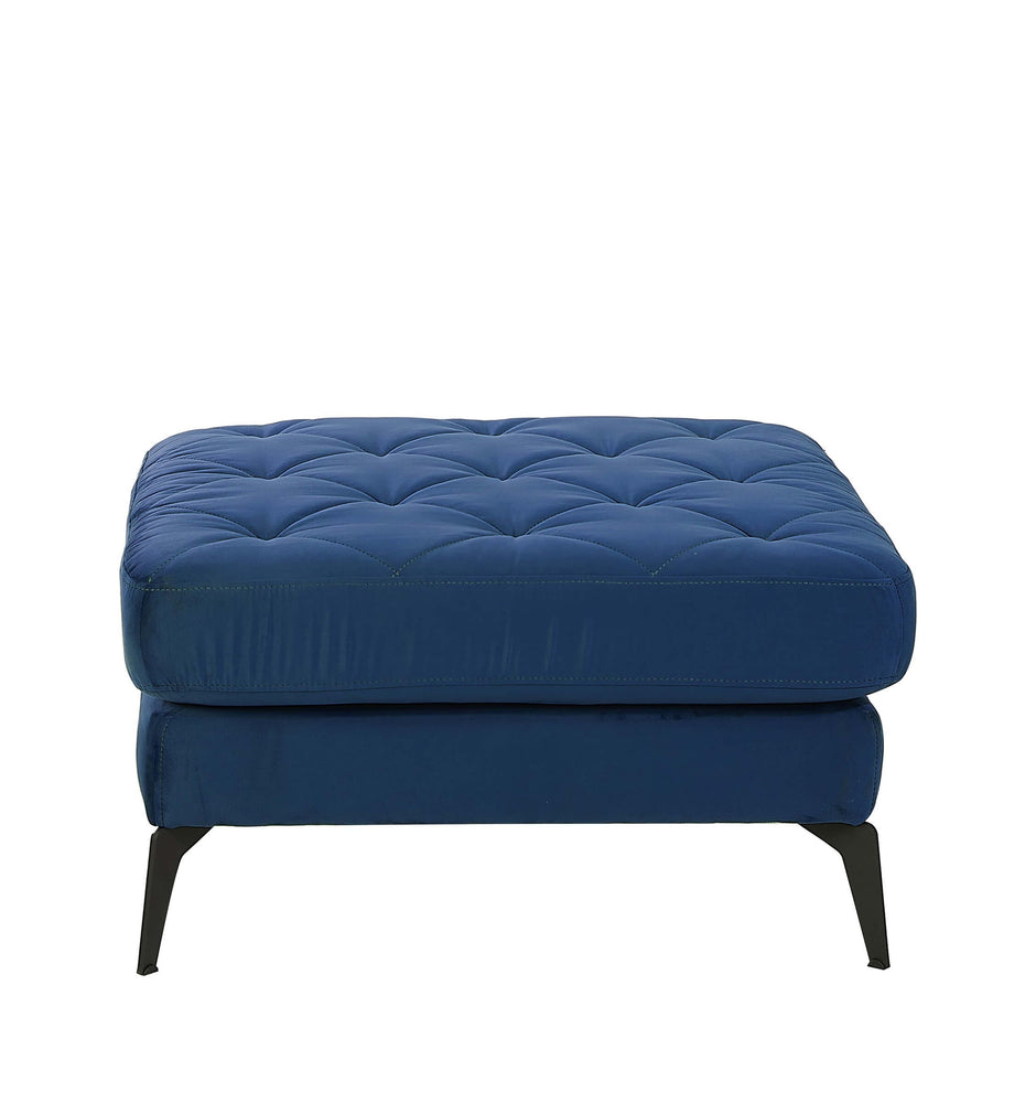 Rubeza Piera Ottoman Bench - Indigo Blue