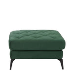 Rubeza Piera Ottoman Bench - Super Emerald Green