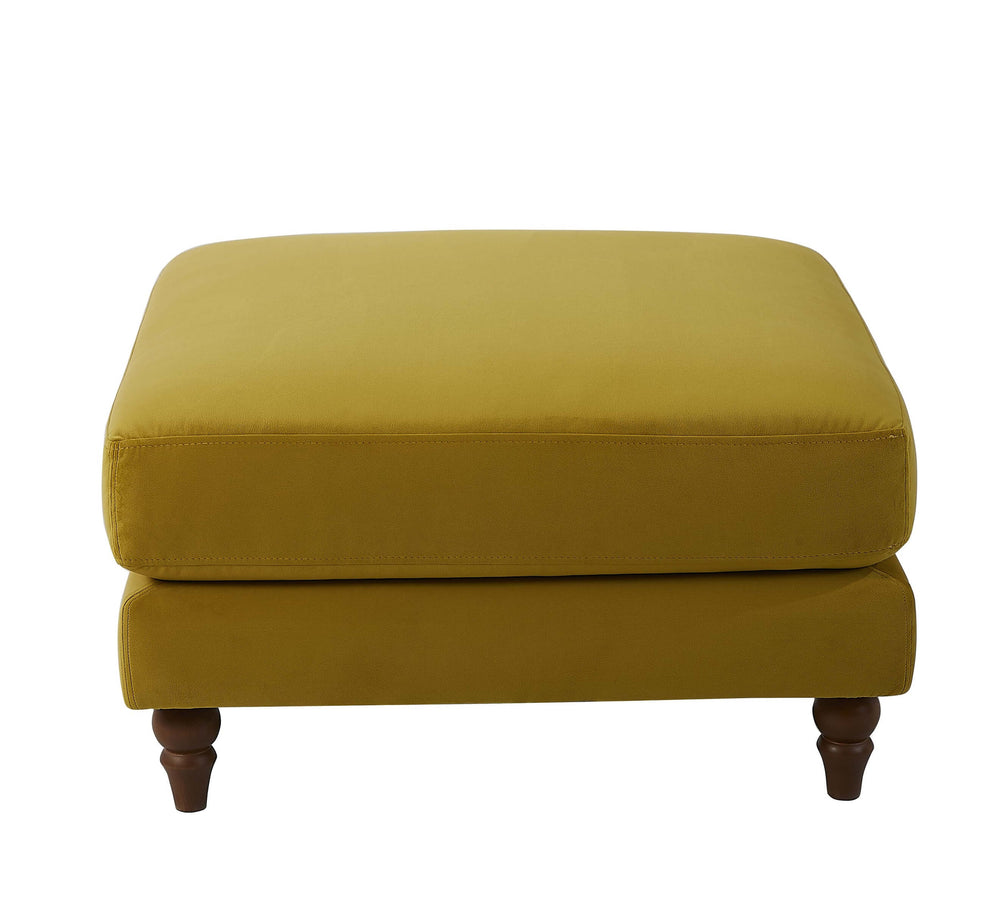 Rubeza Paula Ottoman Bench - Posh Gold