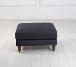 Rubeza Paula Ottoman Bench - Anchor Grey