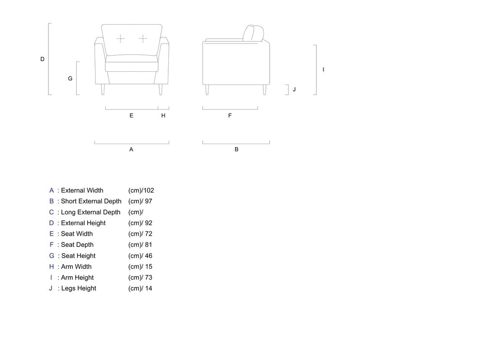 Rubeza Leo Collection Armchair - Grass Green - 2 All Over