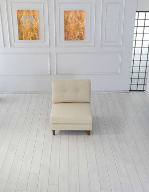 Leo 2+Seater/Armless 1 Seater/Chaise - Daisy White All Over